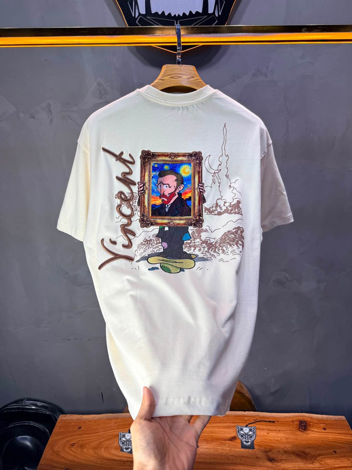 T-Shirt SAW Vincent — Beige 5175