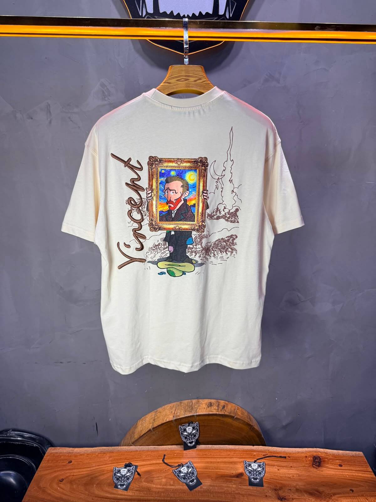 T-Shirt SAW Vincent — Beige 5175