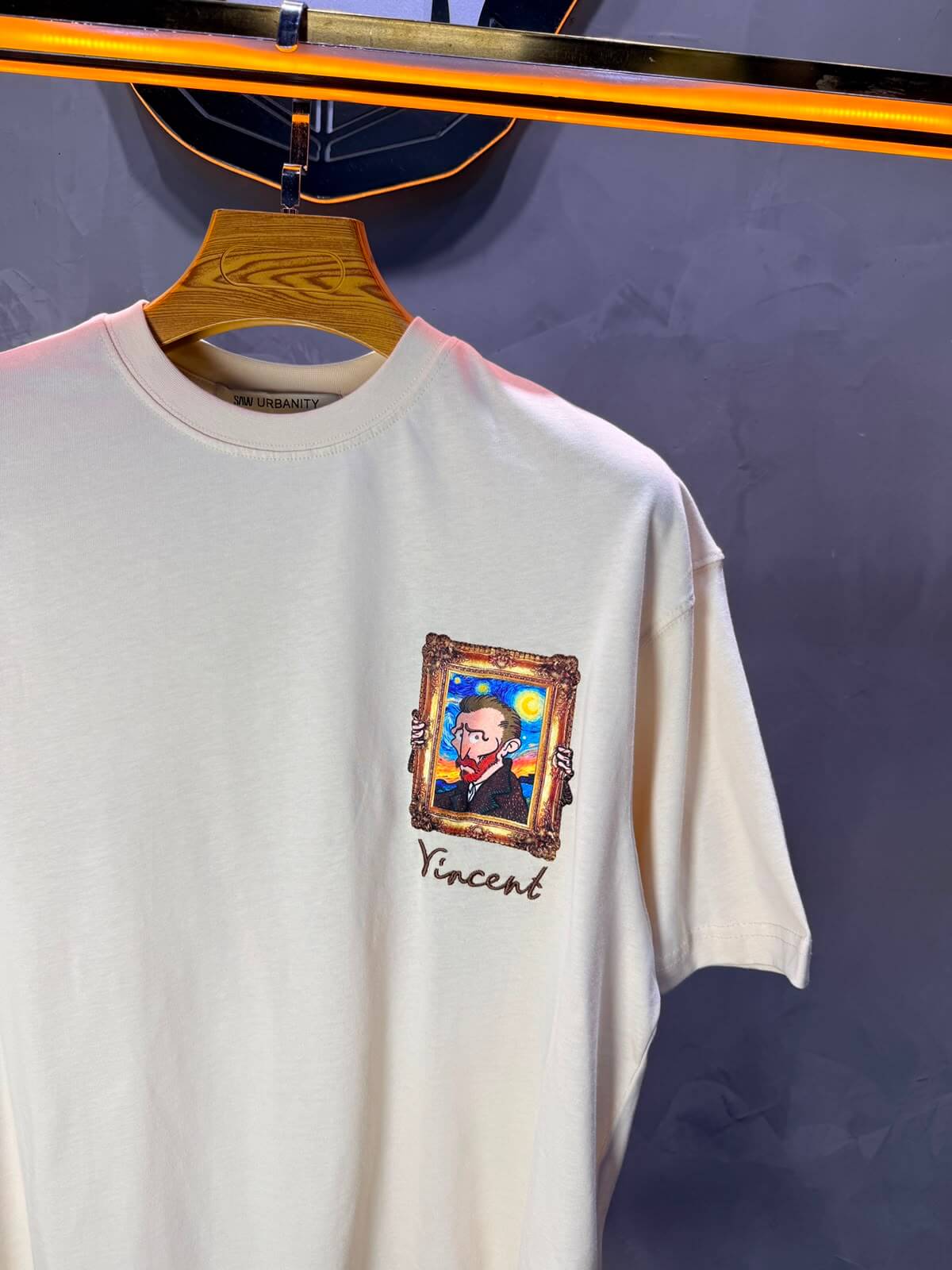 T-Shirt SAW Vincent — Beige 5175