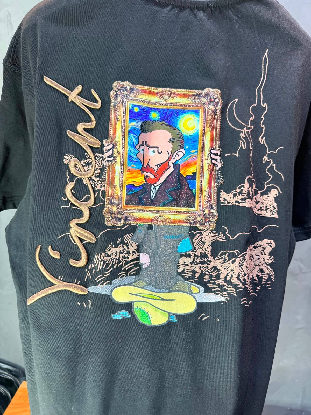 T-Shirt SAW Vincent — Noir 5175