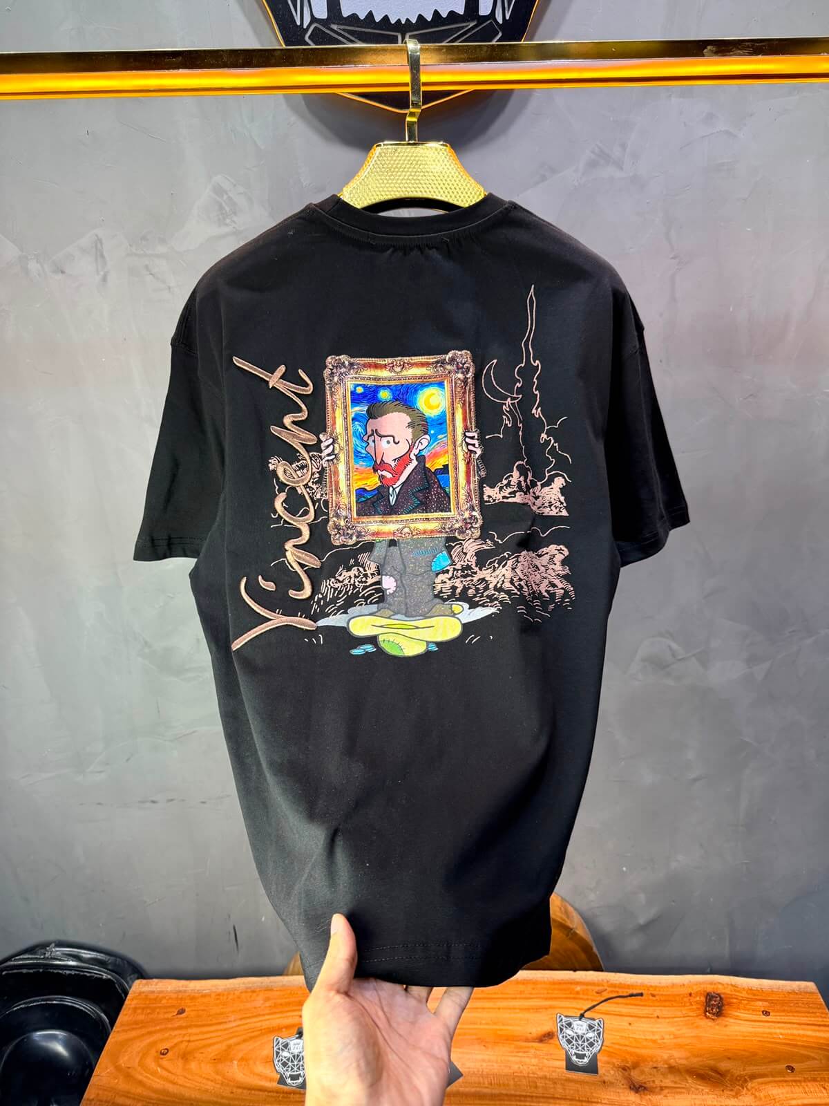T-Shirt SAW Vincent — Noir 5175