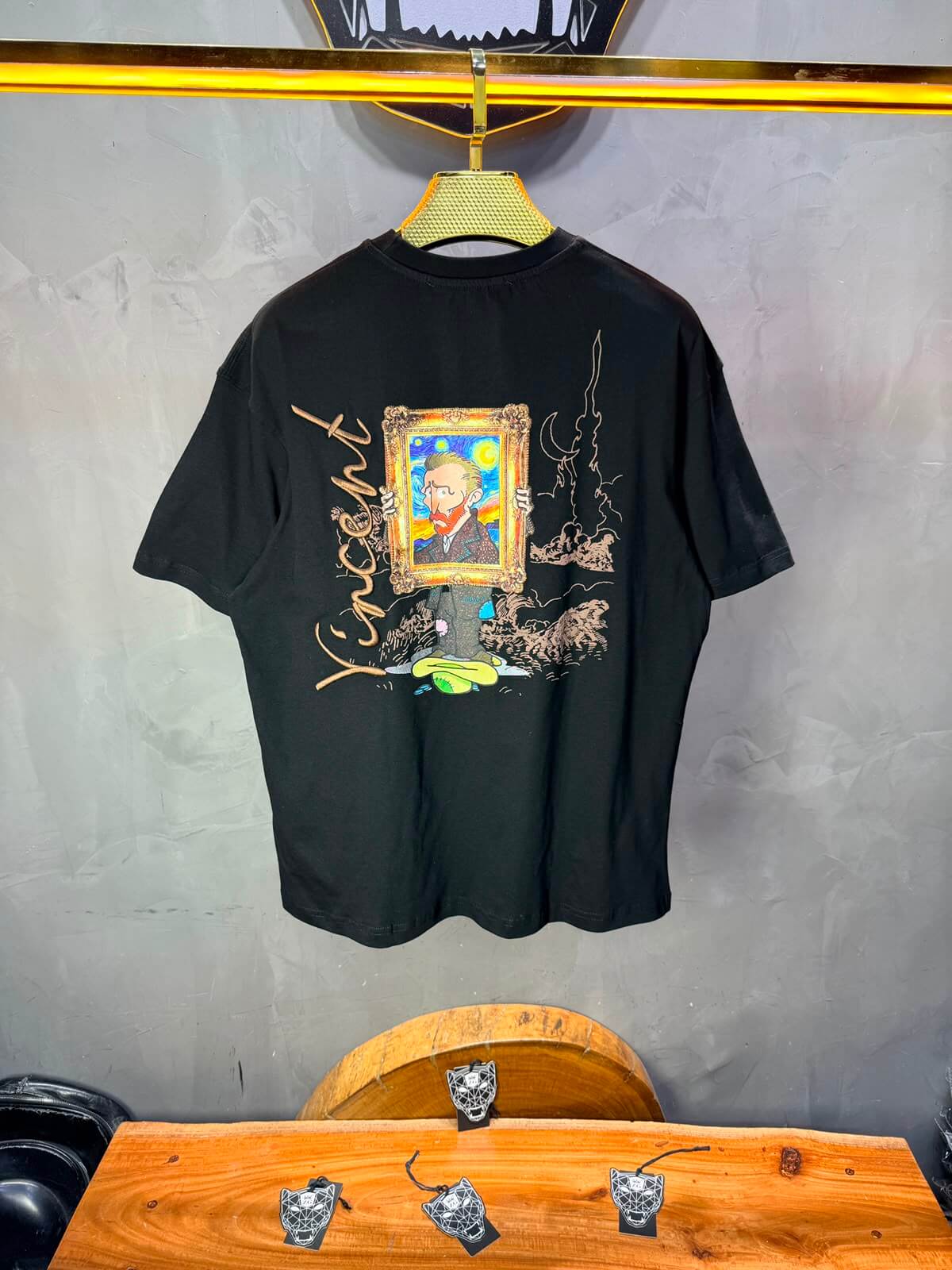 T-Shirt SAW Vincent — Noir 5175
