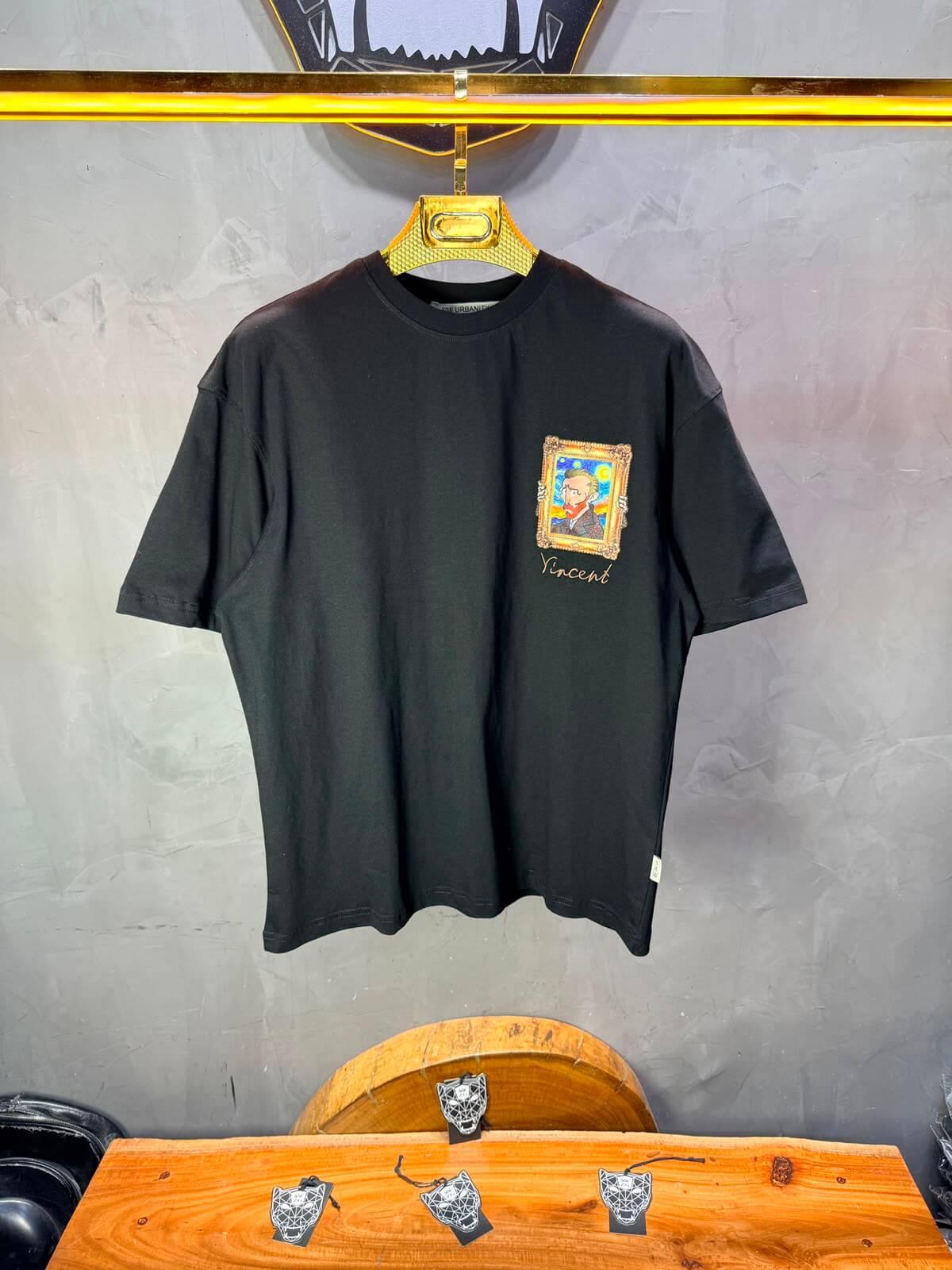 T-Shirt SAW Vincent — Noir 5175