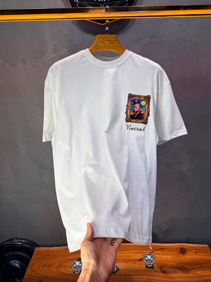 T-Shirt SAW Vincent — Blanc 5175