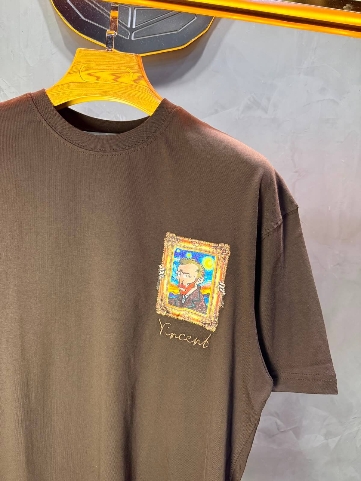 T-Shirt SAW Vincent — Brown 5175