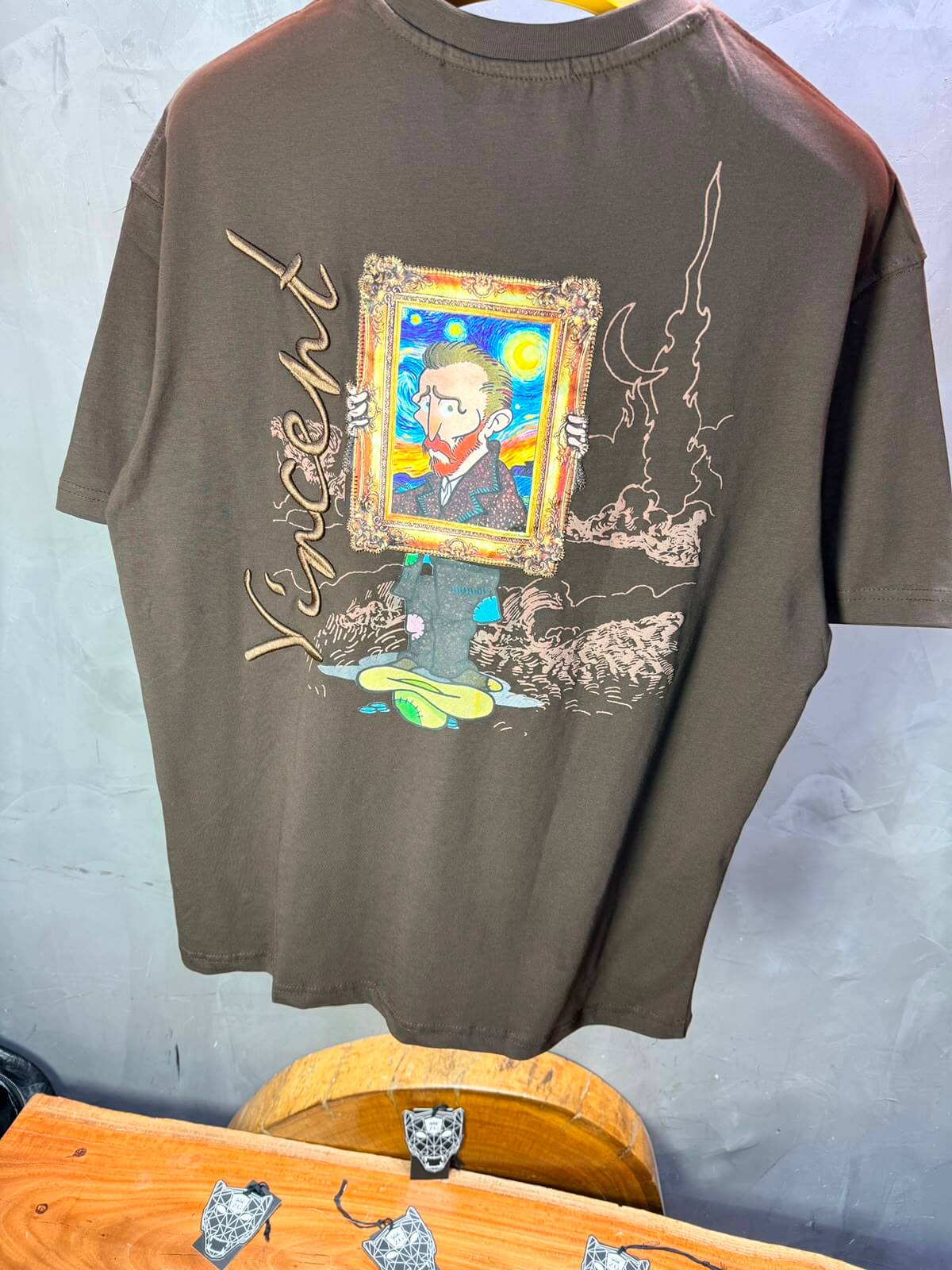 T-Shirt SAW Vincent — Brown 5175