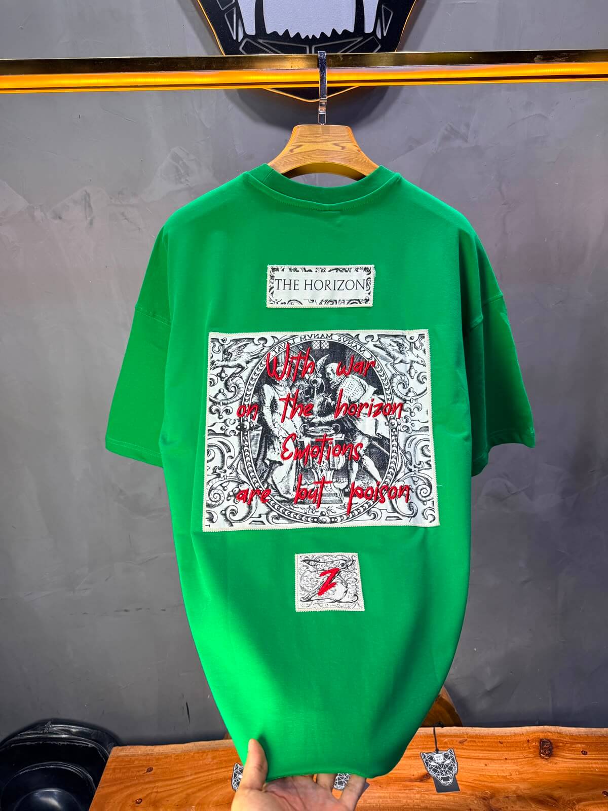 T-Shirt The Horizon — Green 4206
