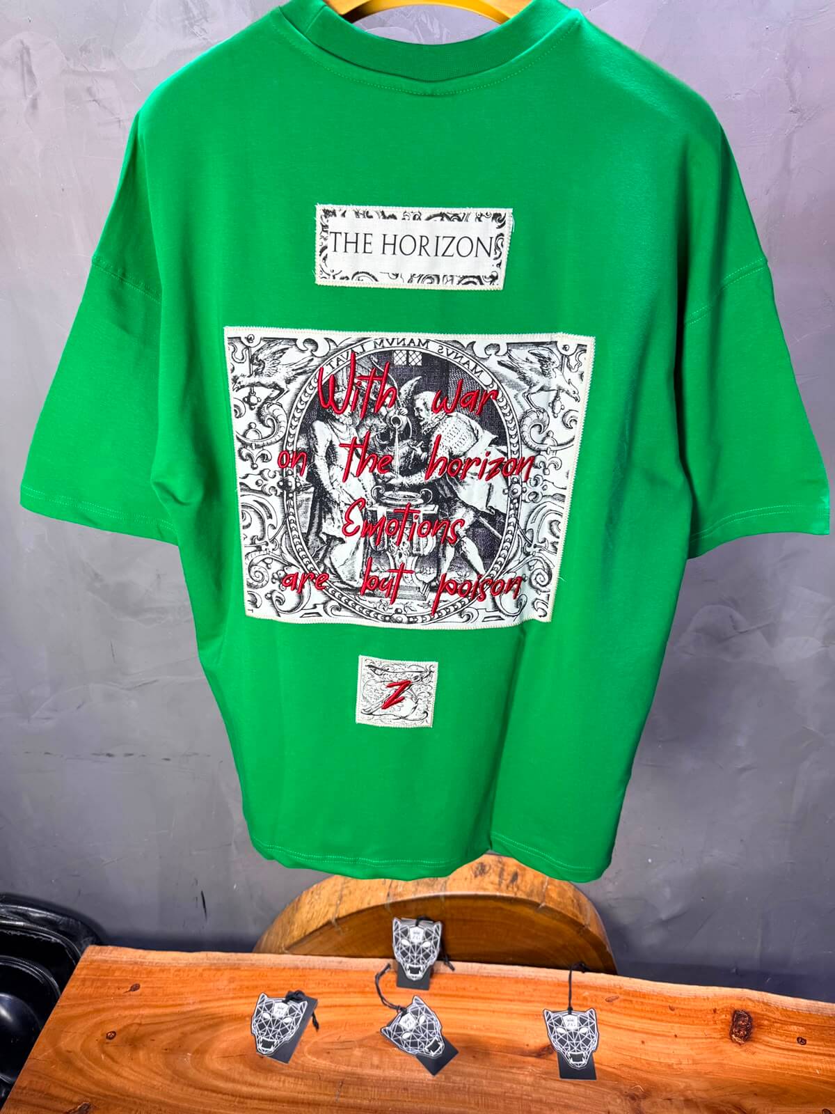 T-Shirt The Horizon — Green 4206