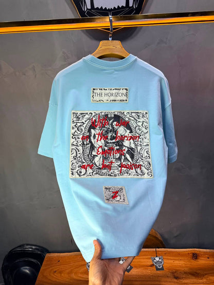 T-Shirt The Horizon — Bleu Ciel 4206