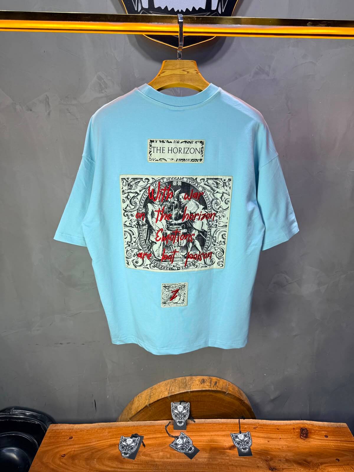 T-Shirt The Horizon — Bleu Ciel 4206