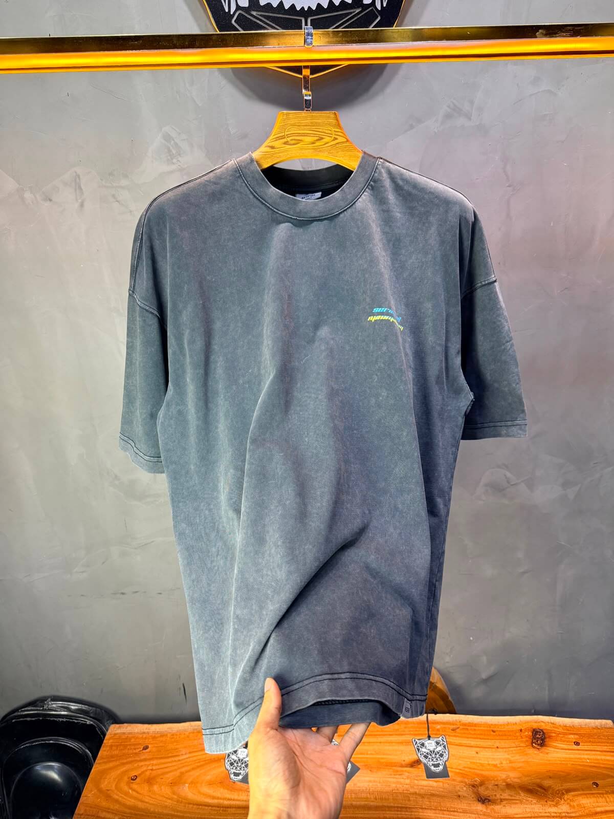 T-Shirt Series of Minimalism — Gris Washed 4195