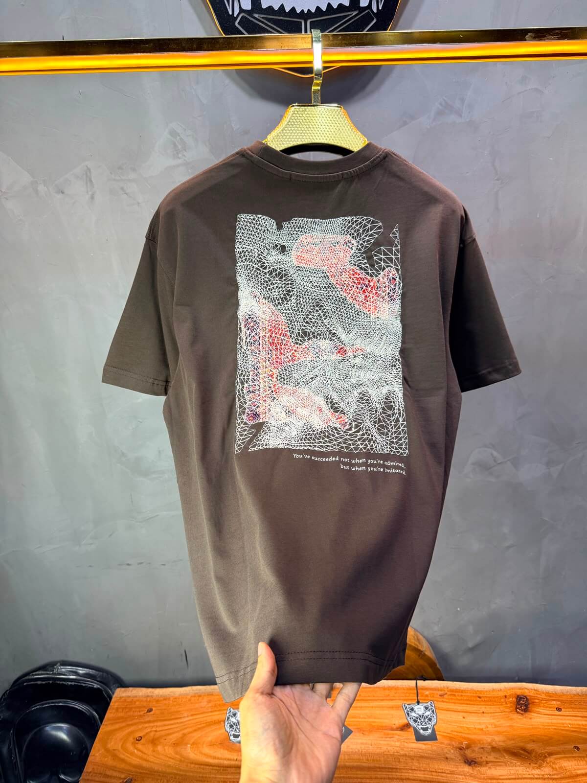 T-Shirt SW Urbanity — Imitated — Brown 5130