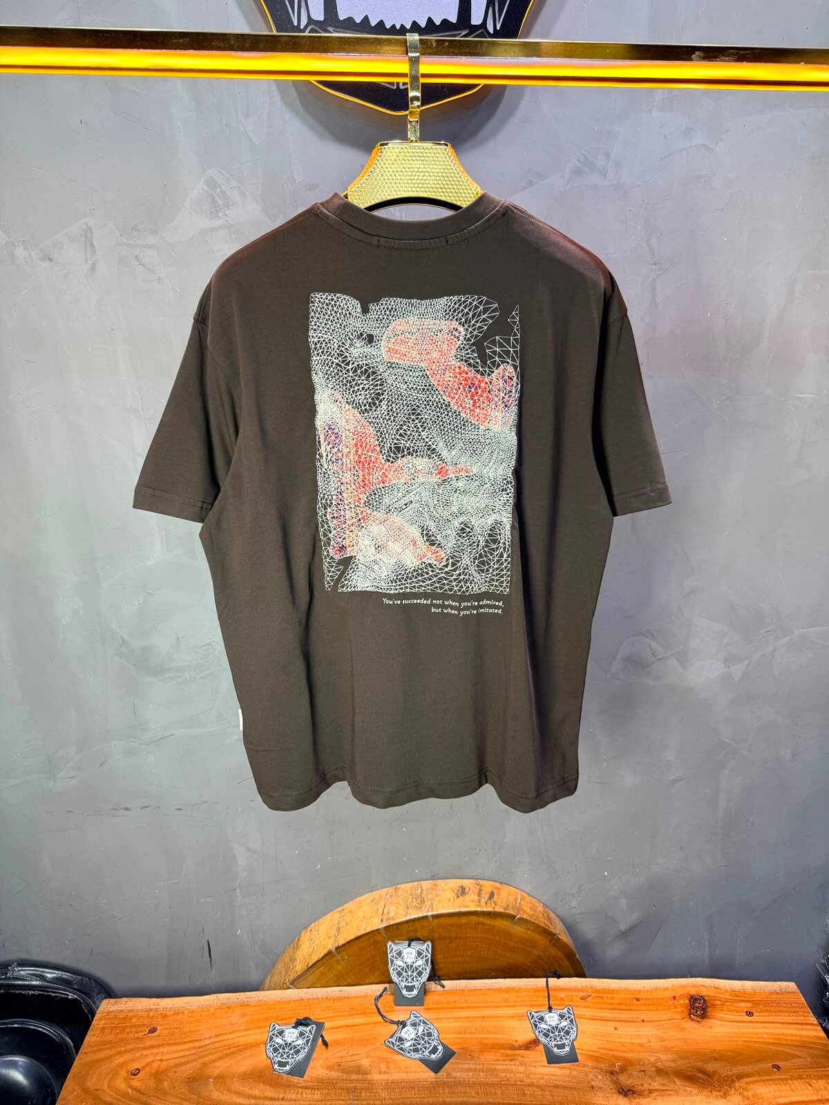 T-Shirt SW Urbanity — Imitated — Brown 5130