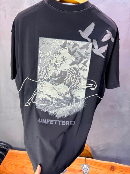T-Shirt Unfettered — Sam — Noir 5172