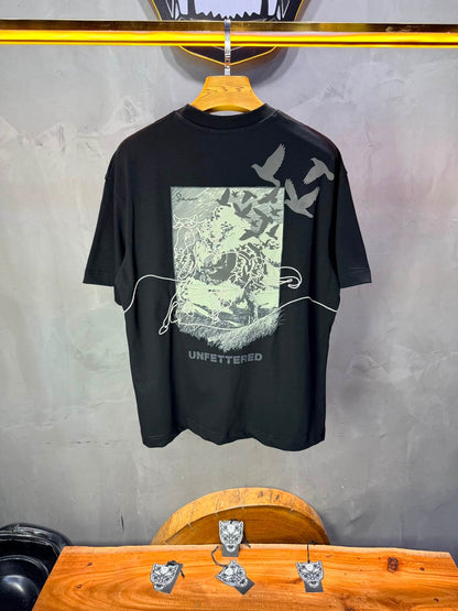 T-Shirt Unfettered — Sam — Noir 5172