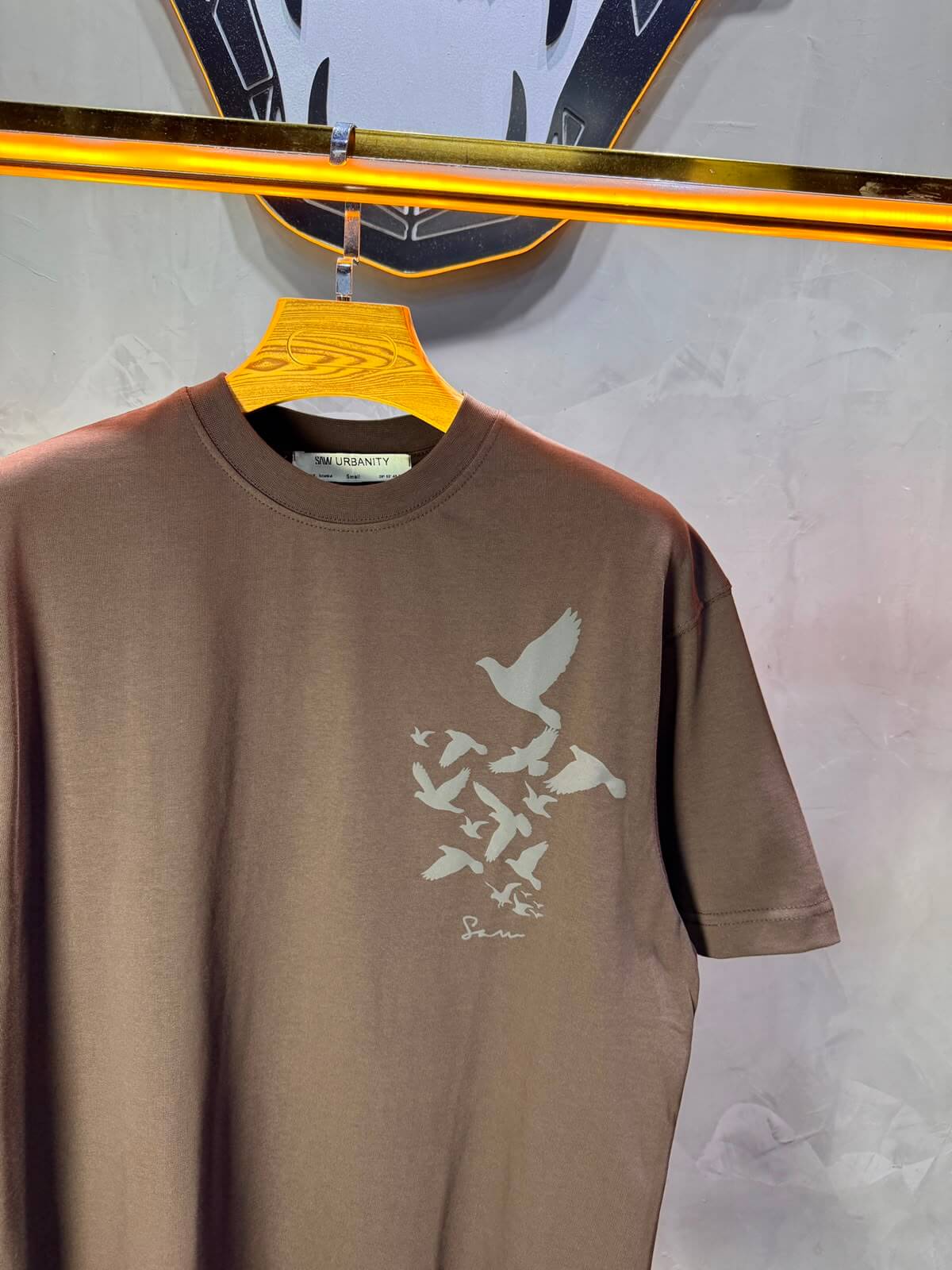 T-Shirt Unfettered — Sam — Brown 5172