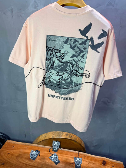 T-Shirt Unfettered — Sam — Rose 5172