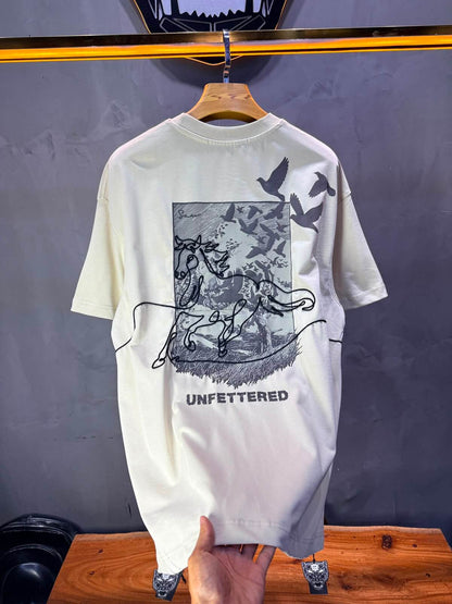 T-Shirt Unfettered — Sam — Beige 5172