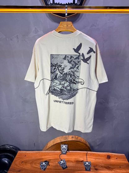 T-Shirt Unfettered — Sam — Beige 5172