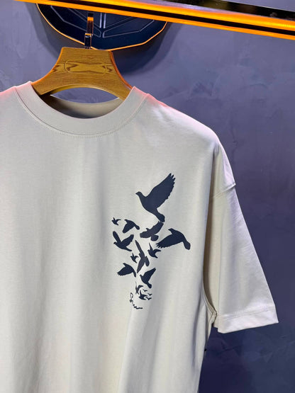 T-Shirt Unfettered — Sam — Beige 5172