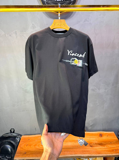 T-Shirt Vincent Cycliste — Noir 5073