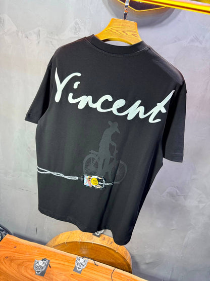 T-Shirt Vincent Cycliste — Noir 5073