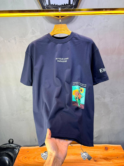 T-Shirt Eternity — Vincent Van Gogh — Navy Blue 5143
