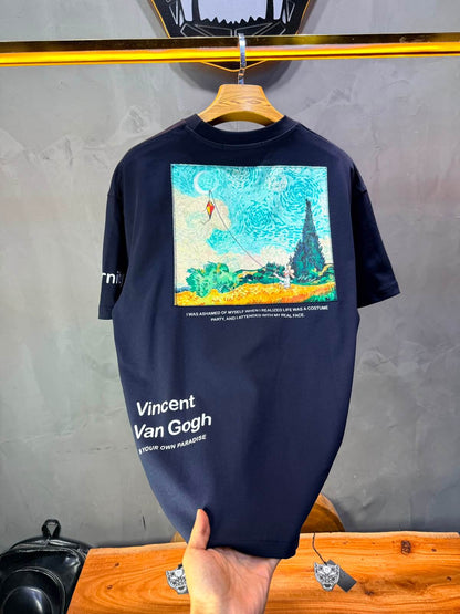 T-Shirt Eternity — Vincent Van Gogh — Navy Blue 5143