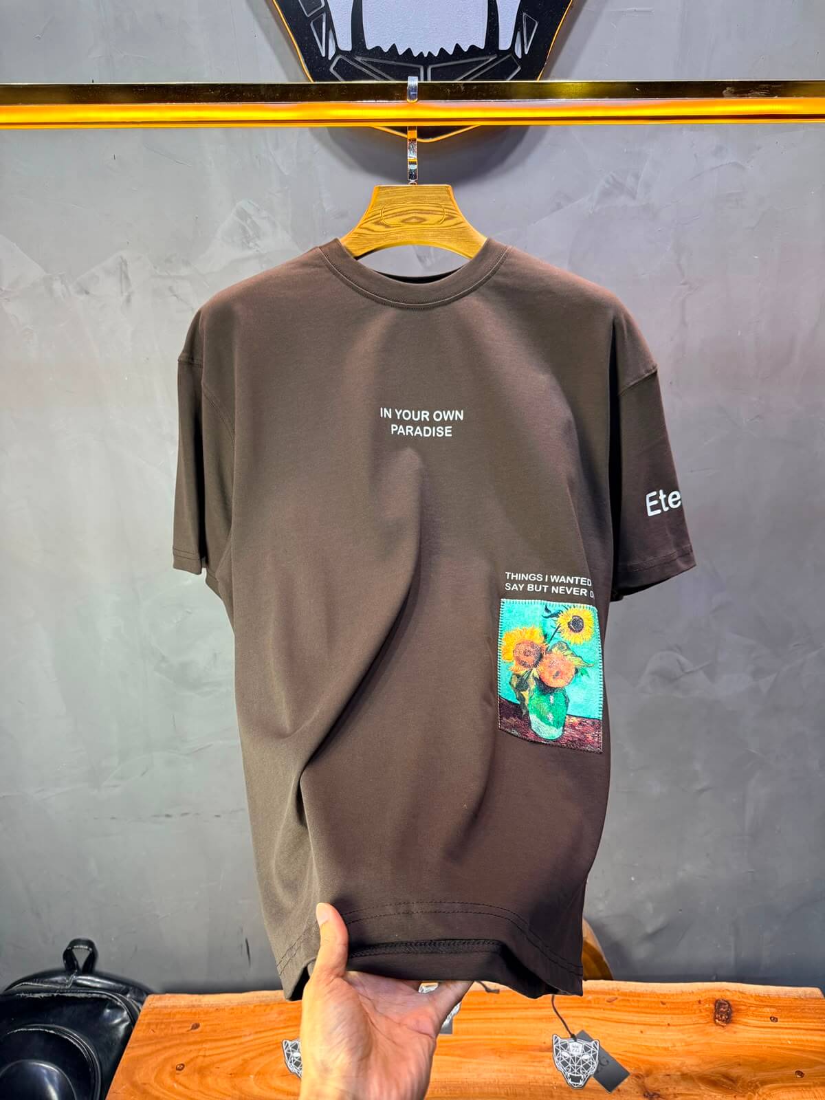 T-Shirt Eternity — Vincent Van Gogh —  Brown 5143