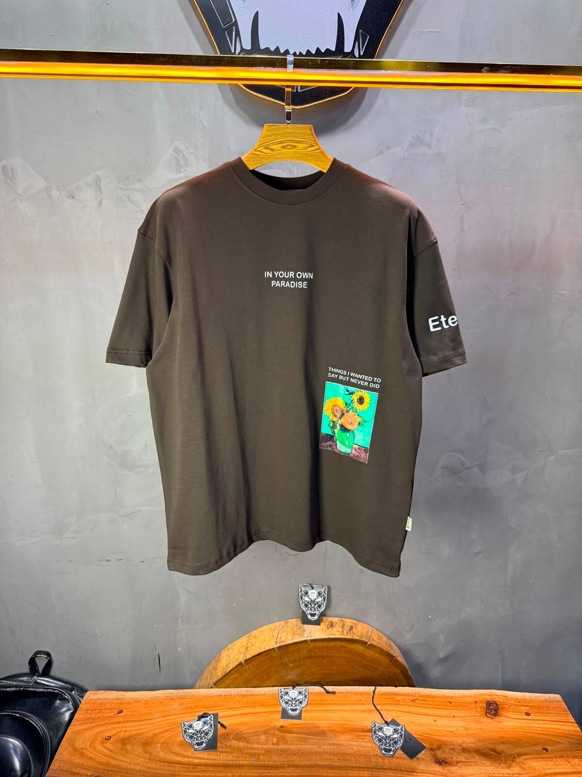 T-Shirt Eternity — Vincent Van Gogh —  Brown 5143