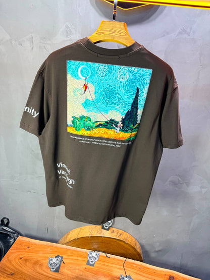 T-Shirt Eternity — Vincent Van Gogh —  Brown 5143