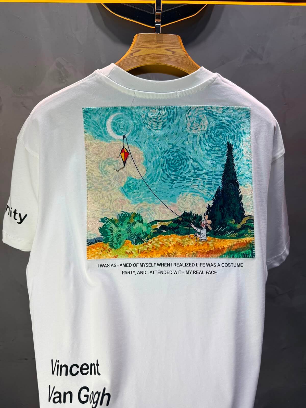 T-Shirt Eternity — Vincent Van Gogh — White 5143