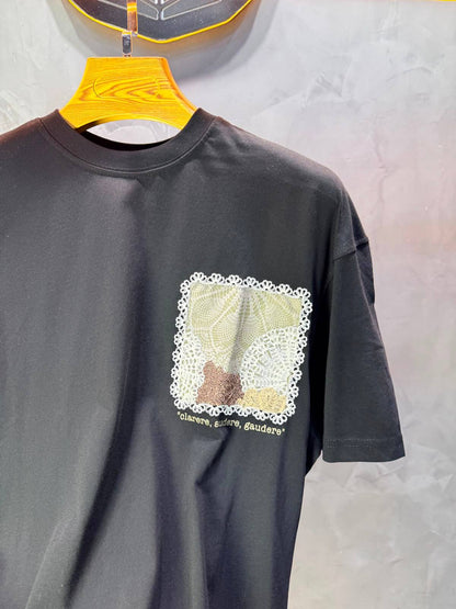 T-Shirt Clarere Audere Gaudere — Noir 5136