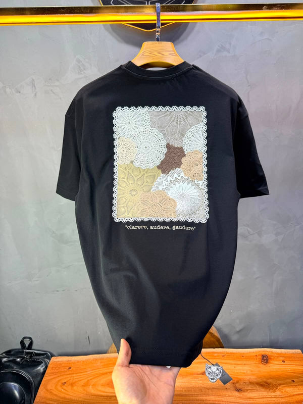 T-Shirt Clarere Audere Gaudere — Noir 5136