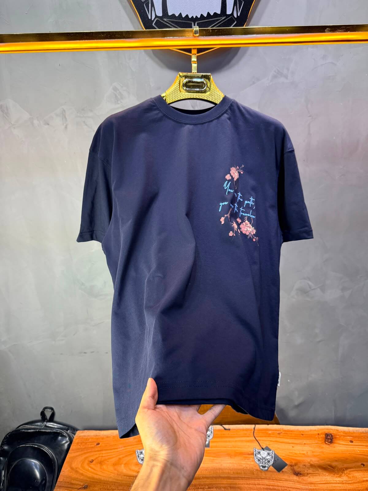 T-Shirt Phénix Sakura — Sam — Navy Blue 5180