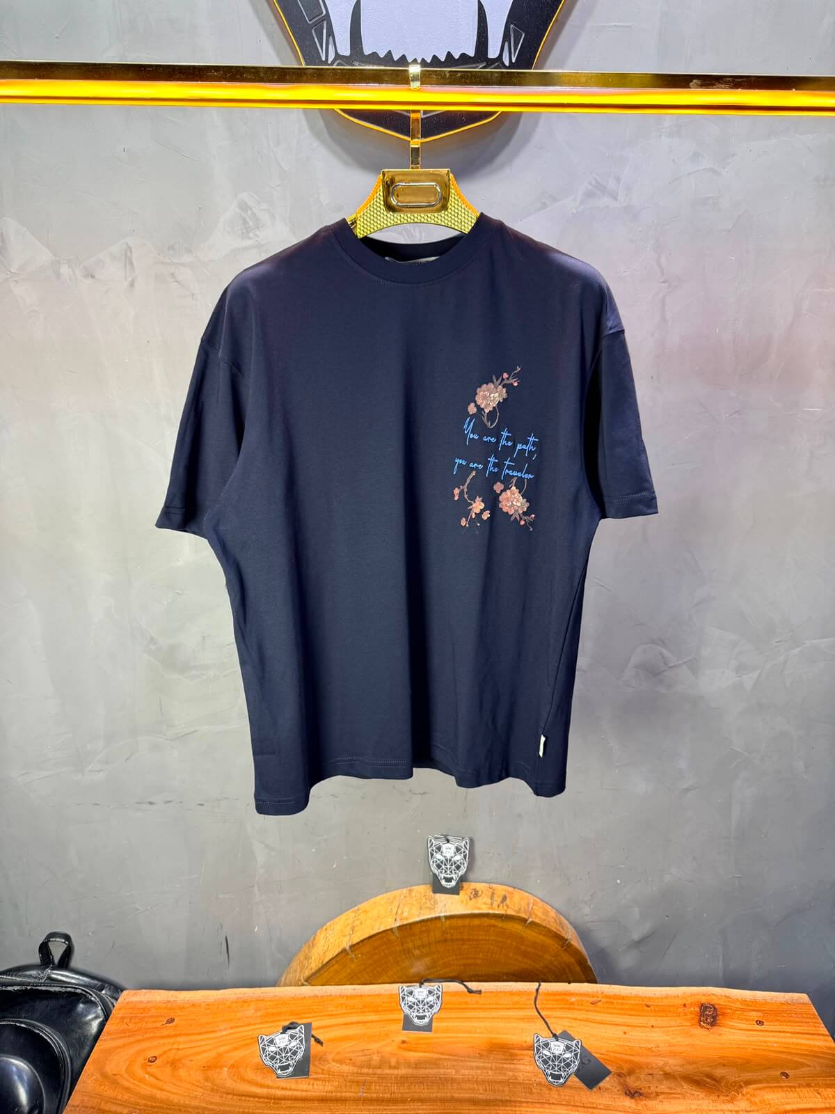 T-Shirt Phénix Sakura — Sam — Navy Blue 5180