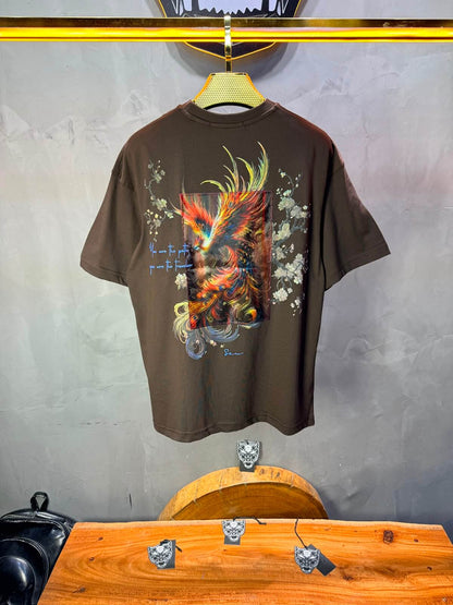 T-Shirt Phénix Sakura — Sam — Brown 5180