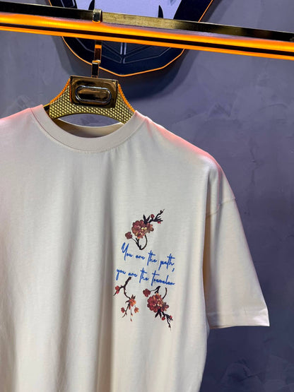 T-Shirt Phénix Sakura — Sam — Beige 5180