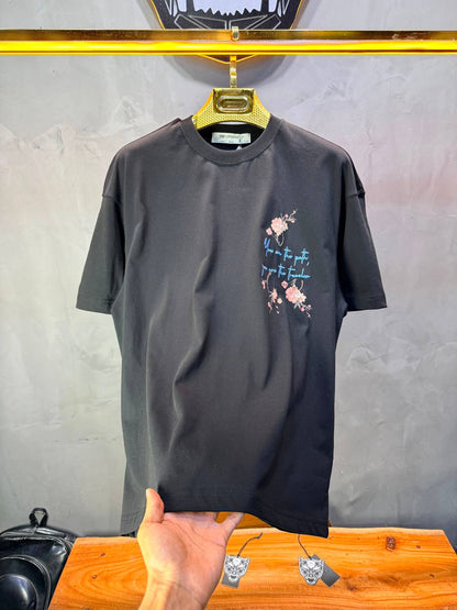 T-Shirt Phénix Sakura — Sam — Noir 5180