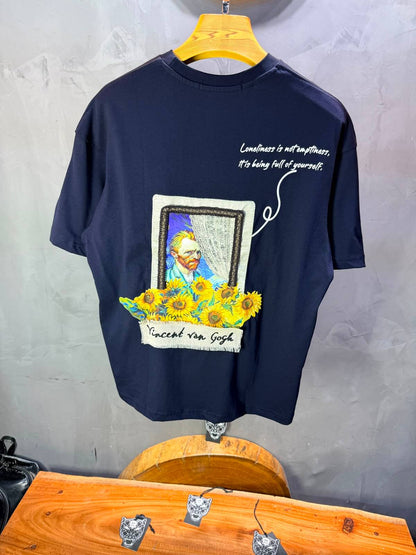 T-Shirt Vincent van Gogh Tournesols — Blue 5074
