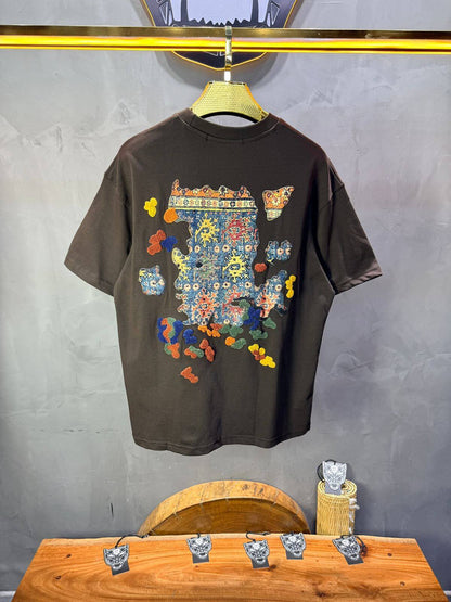 T-Shirt Authentic Brodé — SW Urbanity — Brown 5079