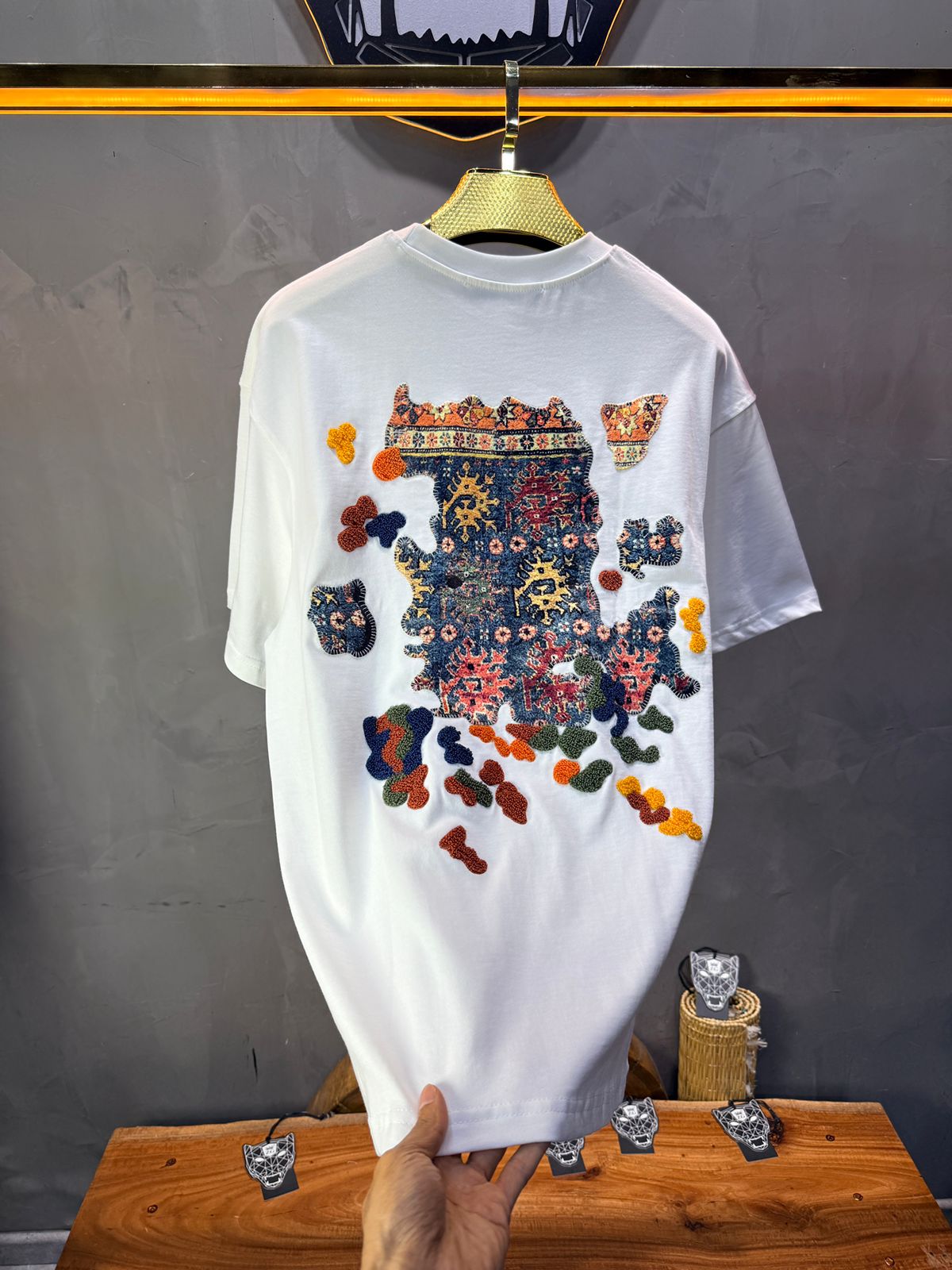 T-Shirt Authentic Brodé — SW Urbanity — Blanc 5079