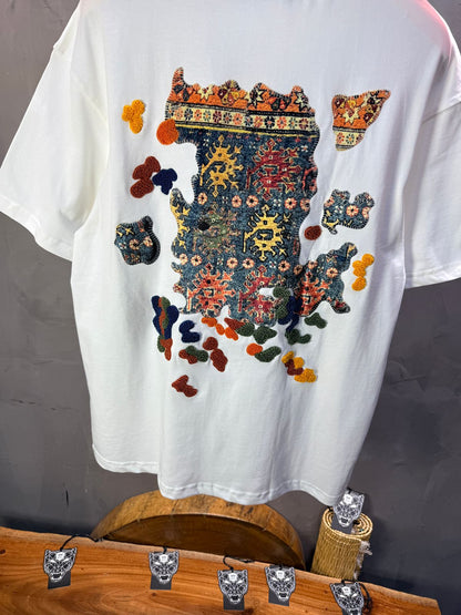 T-Shirt Authentic Brodé — SW Urbanity — Blanc 5079