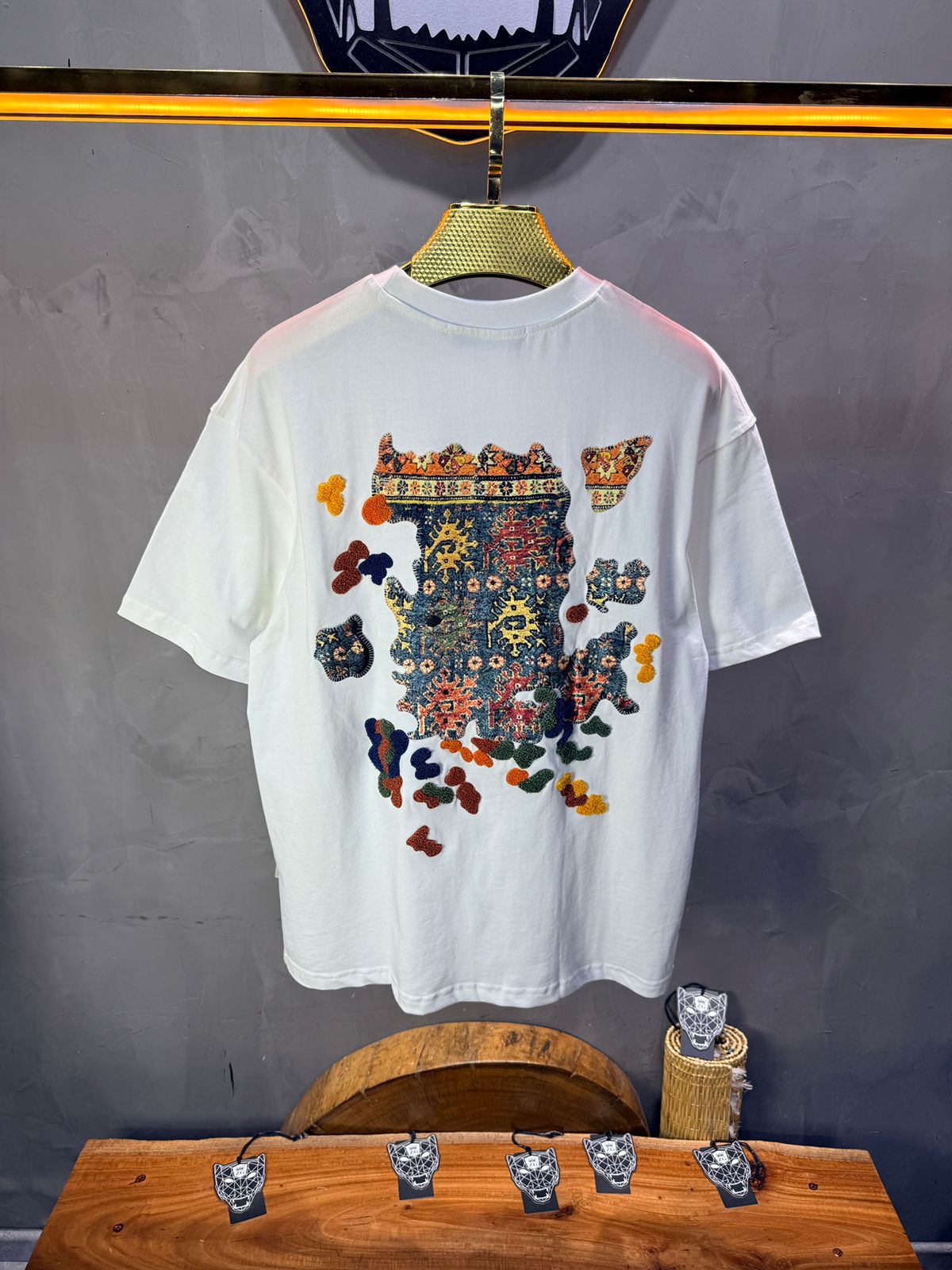 T-Shirt Authentic Brodé — SW Urbanity — Blanc 5079