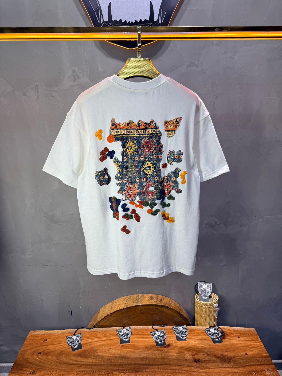 T-Shirt Authentic Brodé — SW Urbanity — Blanc 5079
