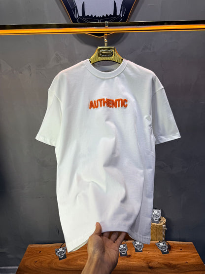 T-Shirt Authentic Brodé — SW Urbanity — Blanc 5079