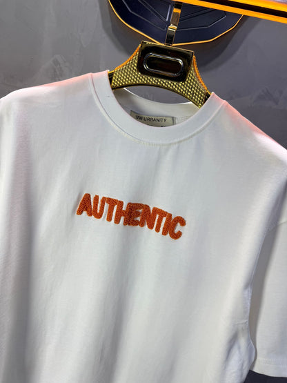 T-Shirt Authentic Brodé — SW Urbanity — Blanc 5079