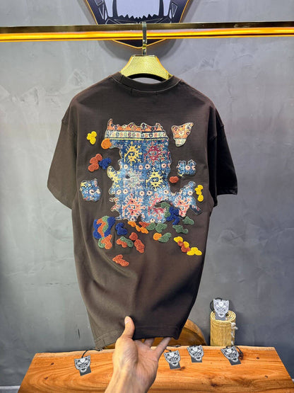 T-Shirt Authentic Brodé — SW Urbanity — Brown 5079