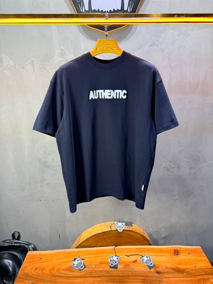 T-Shirt Authentic Brodé — SW Urbanity — Navy Blue 5079