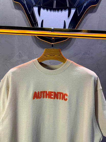 T-Shirt Authentic Brodé — SW Urbanity — Beige 5079
